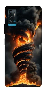 Чехол на ZTE Blade A71 Огненный торнадо фото 1 из 1