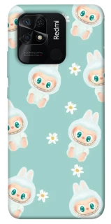 Чехол на Xiaomi Redmi 10C Labubu Green фото 1 из 1