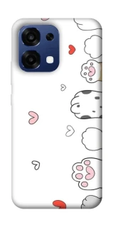 Чехол на Oppo A6 Pro 4G/5G Paws фото 1 из 2