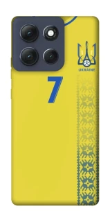 Чехол на Motorola Moto G86 Power UA-Football ver.3 фото 1 из 1