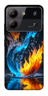 Чехол на ZTE Blade A54 4G Water And Fire фото 1 из 1