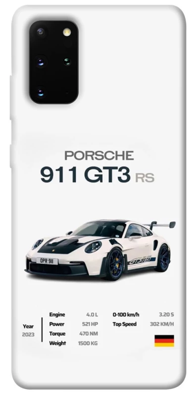 Чехол на Samsung Galaxy S20+ Porsche 911 GT3 фото 1 из 1