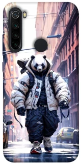 Чохол на Xiaomi Redmi Note 8 Панда кур'єр фото 1 з 1