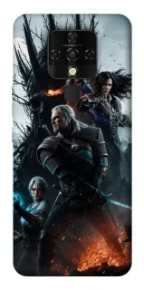 Чехол на TECNO Camon 16 SE Witcher v2 фото 1 из 1