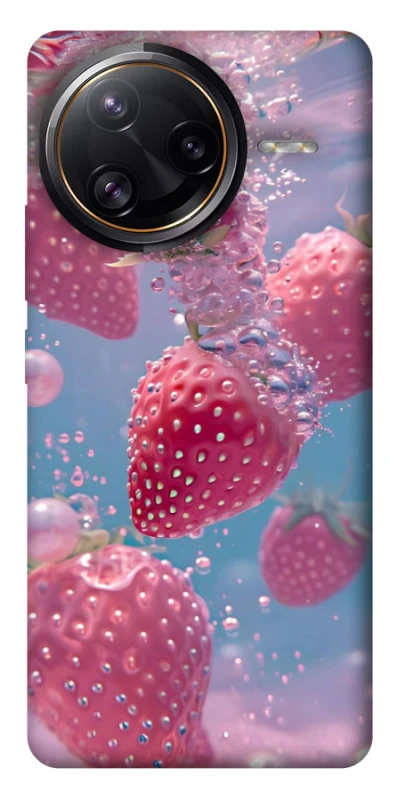 Чохол на Xiaomi Poco F7 Ultra Полуниця в воді фото 1 з 1