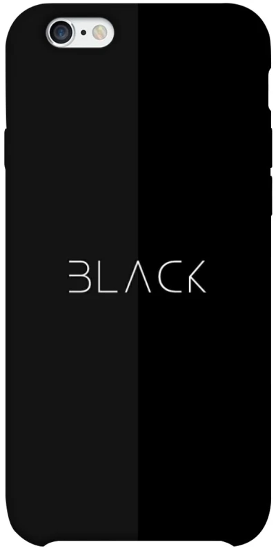 Чохол на Apple iPhone 6/6s plus (5.5") Black фото 1 з 1