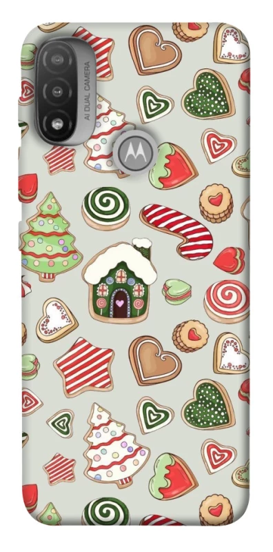 Чохол на Motorola Moto E20 Новорічний v7 фото 1 з 1