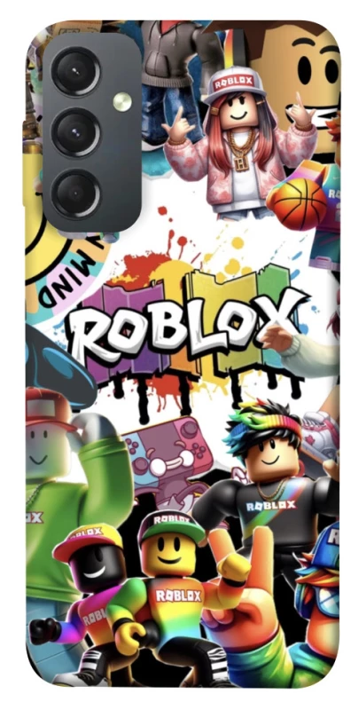 Чохол на Samsung Galaxy A24 4G Roblox Characters Collage фото 1 з 1