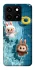 Чохол на ZTE Blade A35 4G Labubu in the pool фото 1 з 1