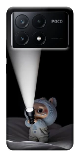 Чохол на Xiaomi Poco X6 Labubu with flashlight ver.3 фото 1 з 1