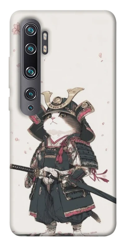 Чохол на Xiaomi Mi Note 10 / Note 10 Pro / Mi CC9 Pro Samurai Cat Warrior фото 1 з 1