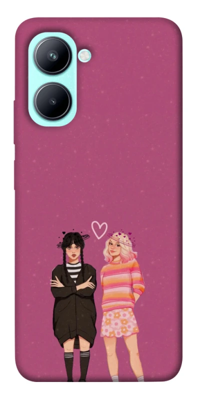 Чохол на Realme C33 Raven & Rainbow Wednesday фото 1 з 1