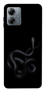 Чохол на Motorola Moto G14 Black snake фото 1 з 1
