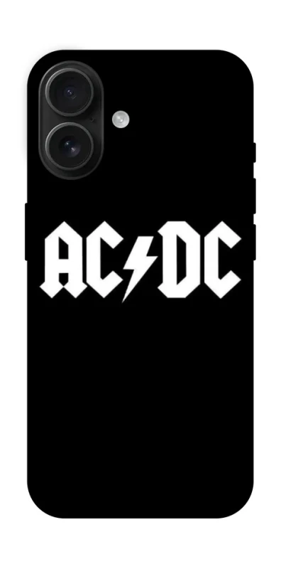 Чохол на Apple iPhone 16 AC/DC logo фото 1 з 1