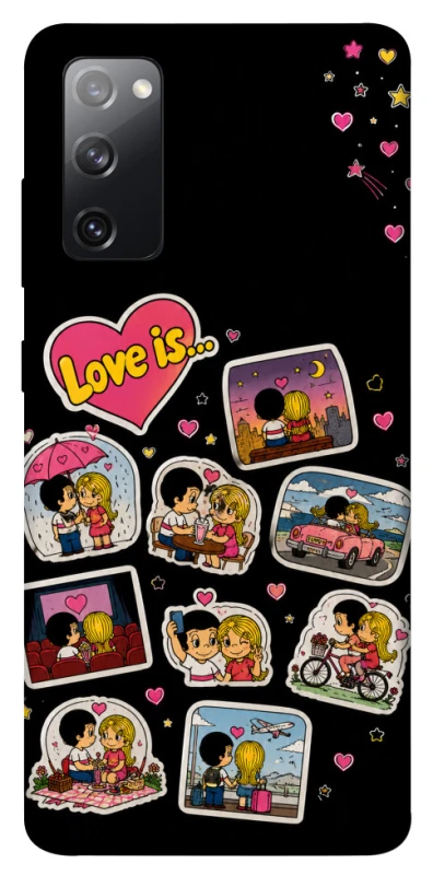 Чехол на Samsung Galaxy S20 FE Love is ver.3 фото 1 из 1