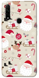 Чехол на Oppo A31 Новогодний v1 фото 1 из 1