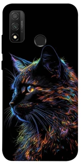 Чехол на Huawei P Smart (2020) Черный кот фото 1 из 1