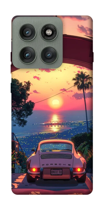 Чехол на Motorola Edge 60 Pro Porsche at sunset фото 1 из 1