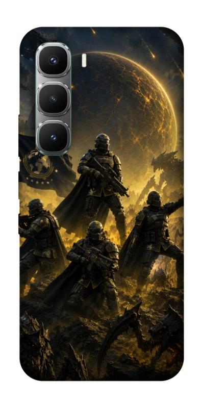 Чохол на Infinix Hot 60 Pro HELLDIVERS ver.2 фото 1 з 1