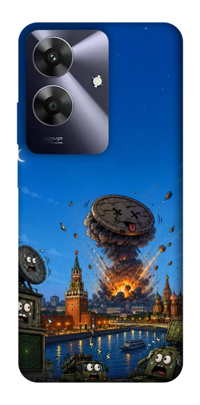 Чехол на Realme Note 60 Moscow never sleeps ver.8 фото 1 из 1