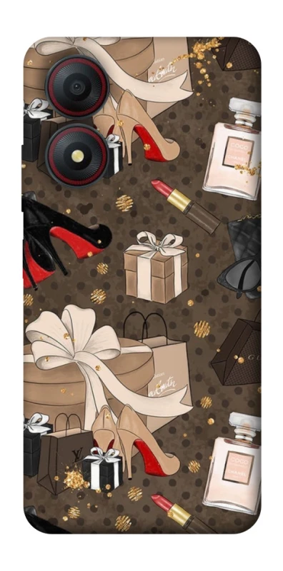 Чохол на ZTE Blade A34 4G Fashion collage ver.1 фото 1 з 1