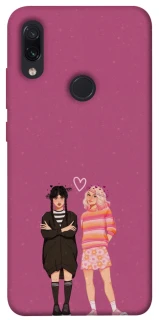 Чехол на Xiaomi Redmi Note 7 / Note 7 Pro / Note 7s Raven & Rainbow Wednesday фото 1 из 1