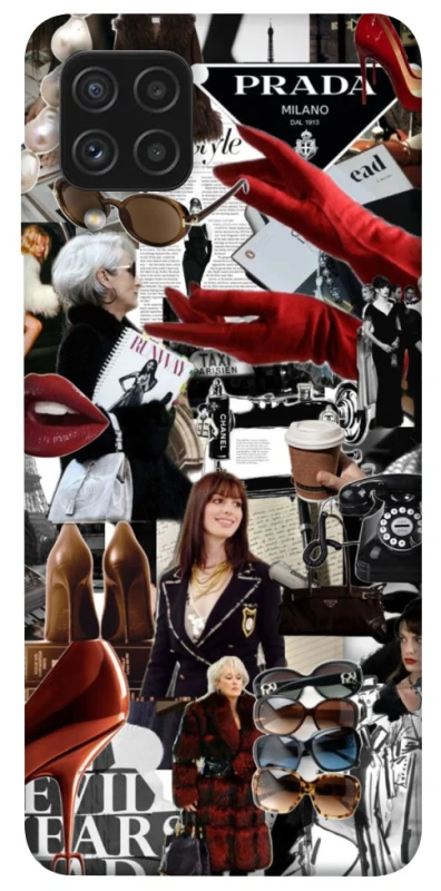 Чехол на Samsung Galaxy A22 4G Fashion collage ver.13 фото 1 из 1