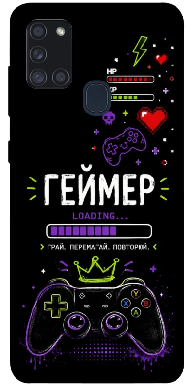 Чехол на Samsung Galaxy A21s Геймер фото 1 из 1