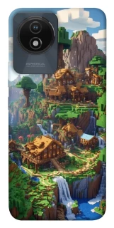 Чохол на Vivo Y02 Minecraft universe фото 1 з 1