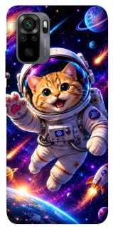 Чохол на Xiaomi Redmi Note 10 / Note 10s Space Cat фото 1 з 1