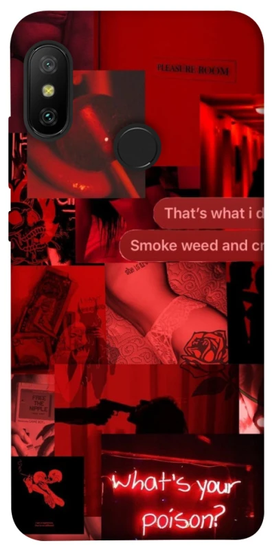 Чохол на Xiaomi Mi A2 Lite / Xiaomi Redmi 6 Pro Love collage ver.1 фото 1 з 1