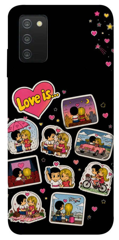 Чохол на Samsung Galaxy A03s Love is ver.3 фото 1 з 1