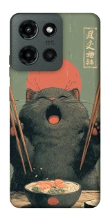Чехол на Motorola Moto G Power (2025) Hungry Cat фото 1 из 1