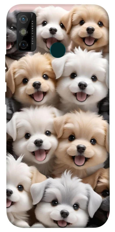 Чохол на TECNO Spark 6 Go Doggy Love фото 1 з 1