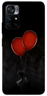 Чехол на Xiaomi Poco M4 Pro 5G Reds Balloons фото 1 из 1