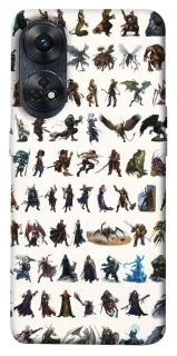 Чохол на Oppo Reno 8T 4G Character Selection фото 1 з 1