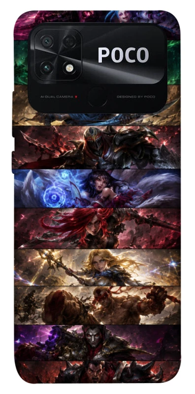Чохол на Xiaomi Poco C40 League of Legends фото 1 з 1