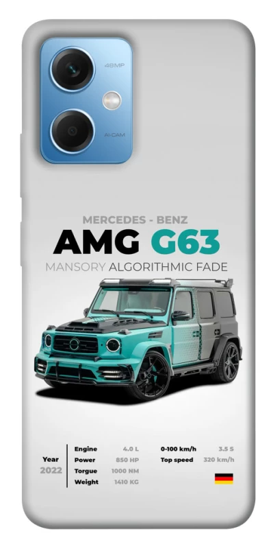 Чехол на Xiaomi Redmi Note 12 5G Mint amg G63 фото 1 из 1