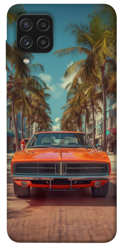 Чехол на Samsung Galaxy A22 4G Tropical car фото 1 из 1