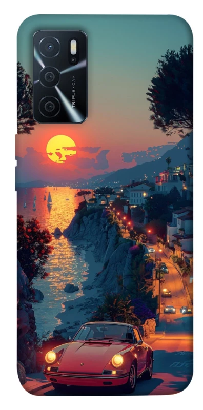Чохол на Oppo A16s / A16 Porsche sunrise фото 1 з 1