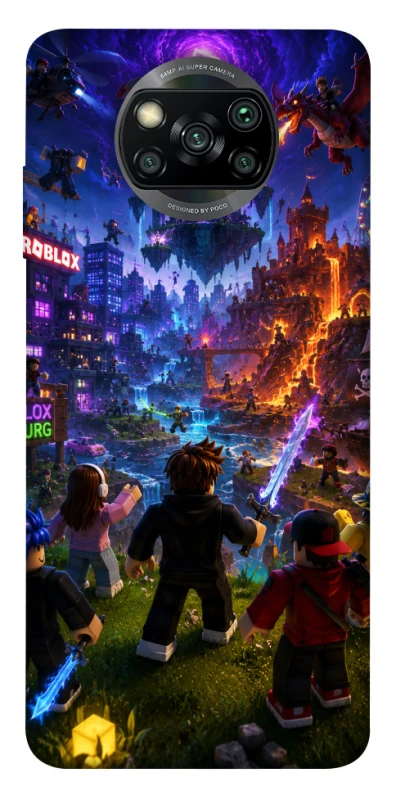 Чохол на Xiaomi Poco X3 NFC / Poco X3 Pro Roblox aesthetics ver.12 фото 1 з 1