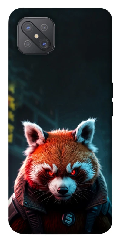 Чохол на Oppo A92s Cyber Red Panda фото 1 з 1