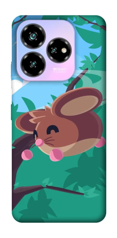 Чохол на ZTE Nubia V60 Desing Adopt Me Forest Mouse Jump фото 1 з 1