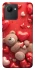 Чехол на Realme C30s bear in hearts фото 1 из 1