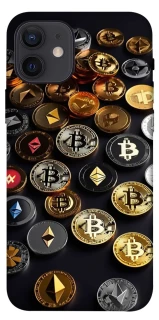 Чехол на Apple iPhone 12 (6.1") Many coins фото 1 из 1