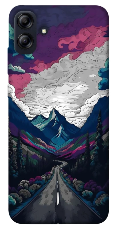 Чехол на Samsung Galaxy A04e Нарисованные горы фото 1 из 1