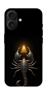 Чехол на Apple iPhone 16 Scorpio with Golden Triangle фото 1 из 1