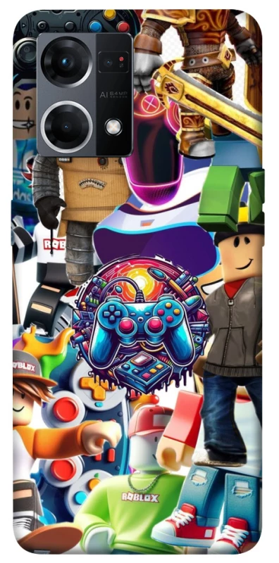 Чохол на Oppo Reno 7 4G Roblox controller chaos фото 1 з 1