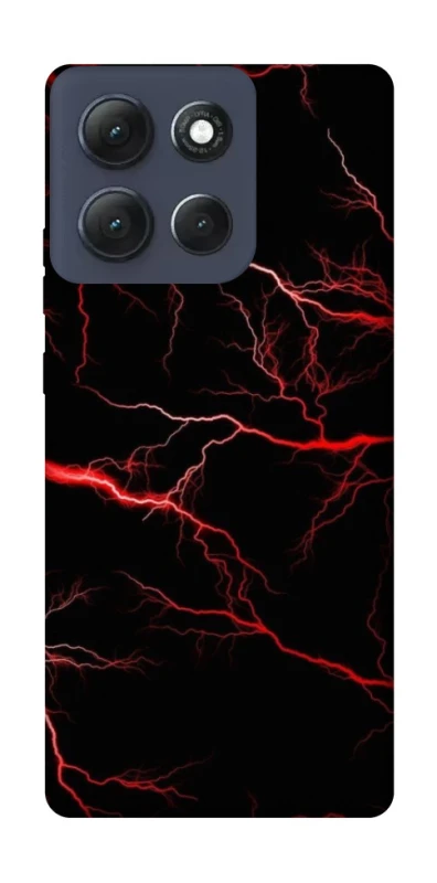 Чехол на Motorola Moto G86 Power Красная молния фото 1 из 1