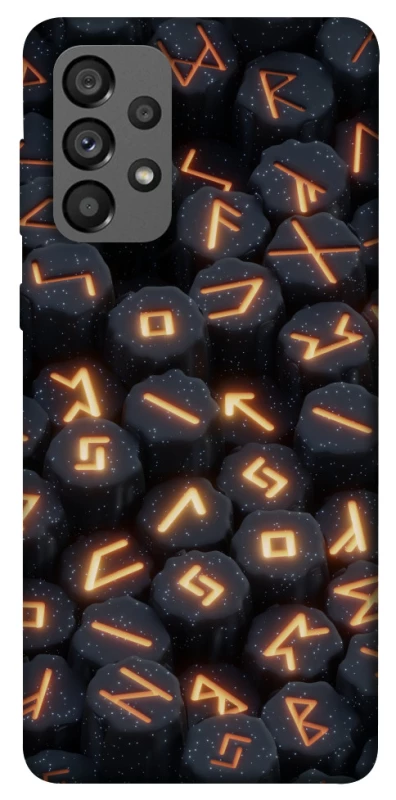 Чехол на Samsung Galaxy A73 5G Огненые руны фото 1 из 1